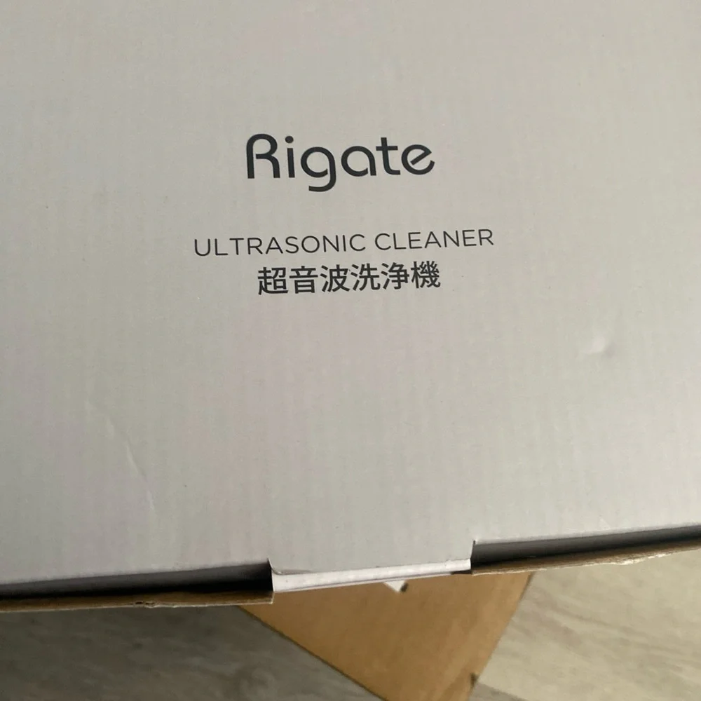 White Digital Ultrasonic Cleaner with LED Display